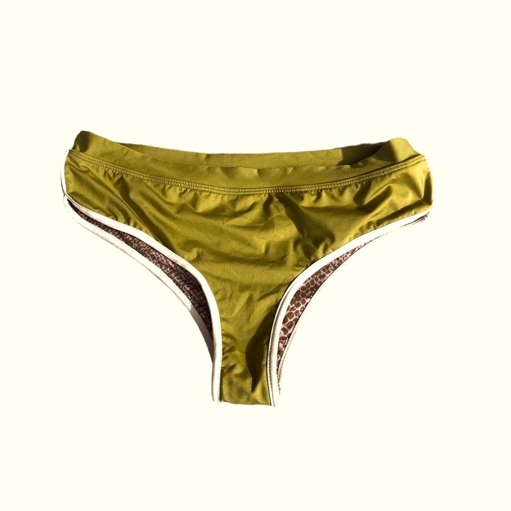 Acacia Bikini Corfu top Sumatra bottom Pear Green Sporty lining - Picture 6 of 12